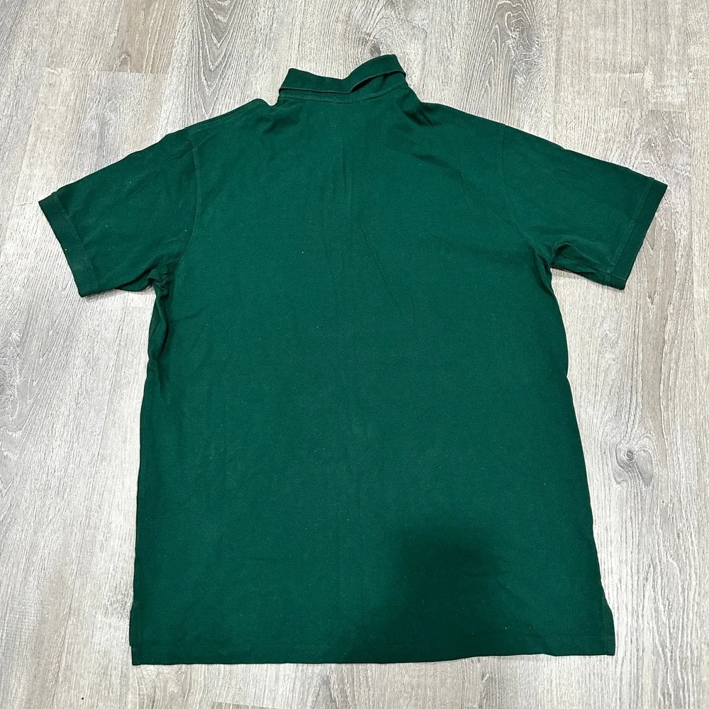 Polo Ralph‎ Lauren Polo Shirt Men's 2XLT Green Breathable Red Pony Casual Shirt